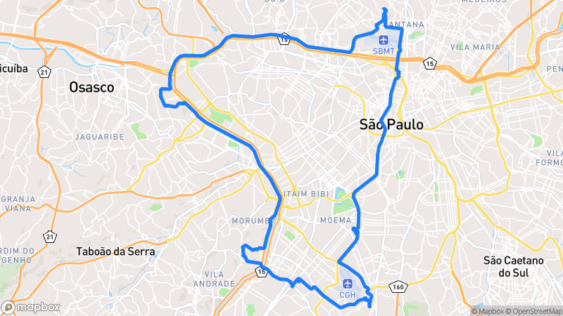 Photo of route São Paulo Serra da Cantareira Loop in São Paulo, São Paulo, Brazil