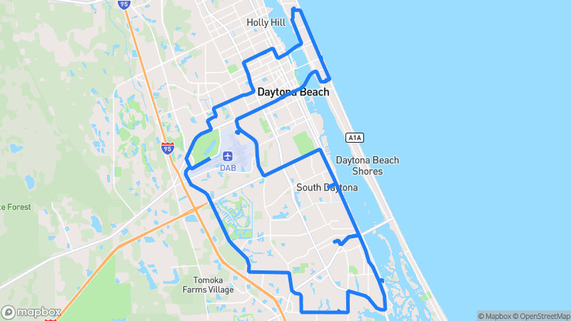 Photo of route Daytona Coastal Loop in Port Orange, Florida, United States