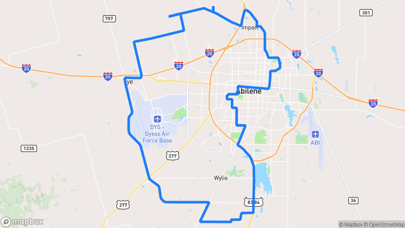 Photo of route Abilene Scenic Loop in Abilene, Texas, United States