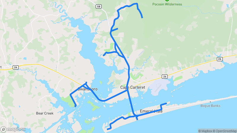 Photo of route Coastal Charm Loop in Swansboro, North Carolina, United States