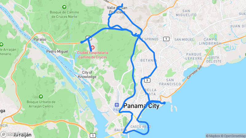 Photo of route Panama Bay Coastal Circuit in Panama City, Provincia de Panamá, Panama