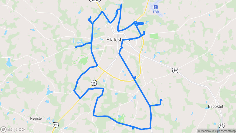 Photo of route Sylvania Scenic Loop in Statesboro, Georgia, United States