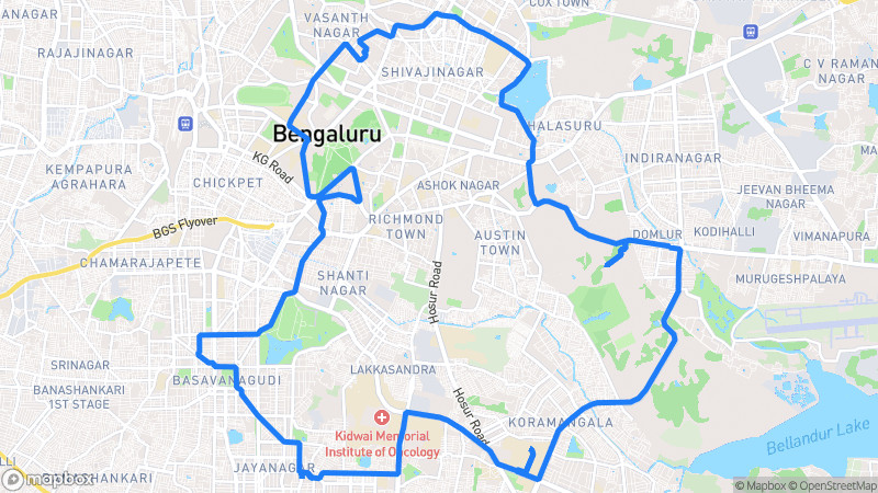 Photo of route Bengaluru Urban Explorer in Bengaluru, Karnataka, India