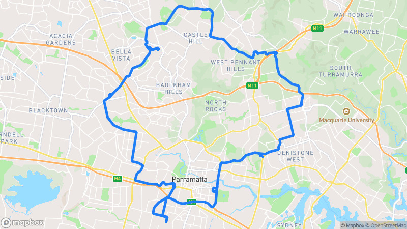 Photo of route Blue Mountains Scenic Loop in Sydney, New South Wales, Australia