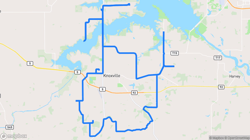 Photo of route Knoxville Countryside Loop in Knoxville, Iowa, United States