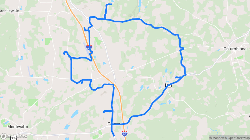 Photo of route Cahaba River Valley Scenic Loop in Calera, Alabama, United States