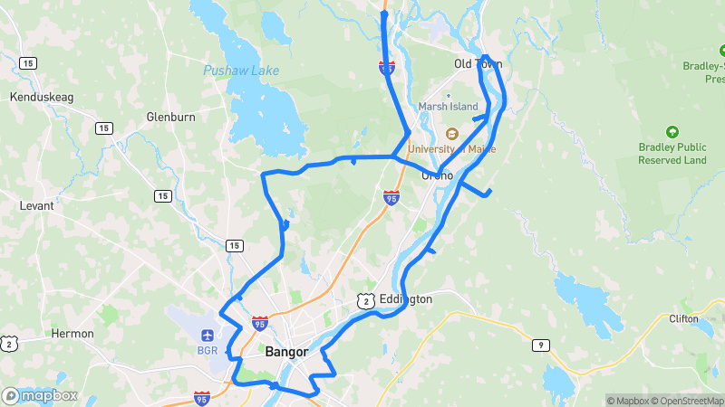 Photo of route Penobscot River Scenic Loop in Bangor, Maine, United States