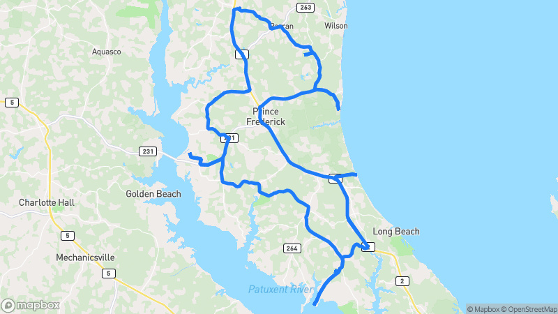 Photo of route Calvert Peninsula Coastal Drive in Huntingtown, Maryland, United States