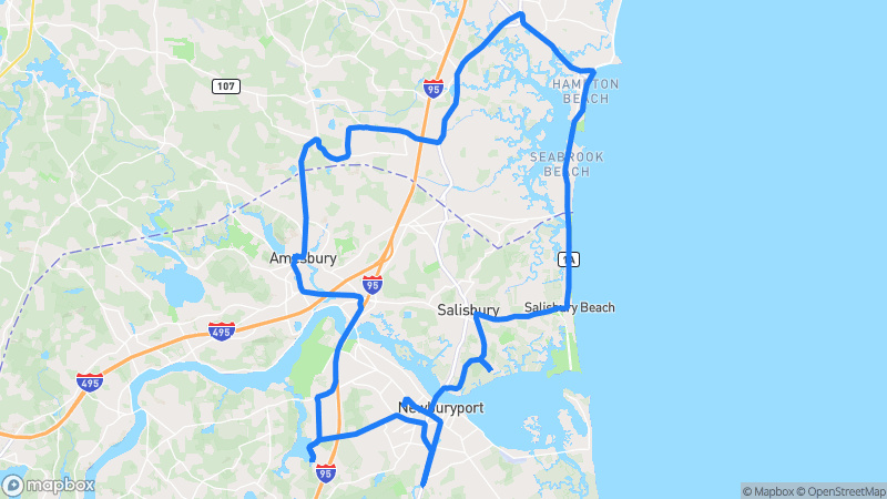 Photo of route Coastal New England Scenic Loop in Newburyport, Massachusetts, United States