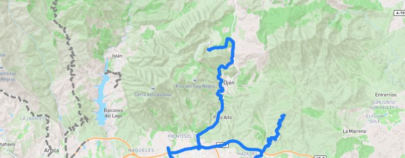Photo of route Costa del Sol Mountain Circuit in Marbella, Andalusia, Spain