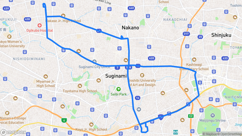 Photo of route Tokyo Western Scenic Loop in Tokyo, Tokyo, Japan