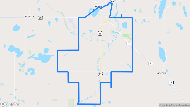 Photo of route Alexandria Lakes Scenic Drive in Morris, Minnesota, United States