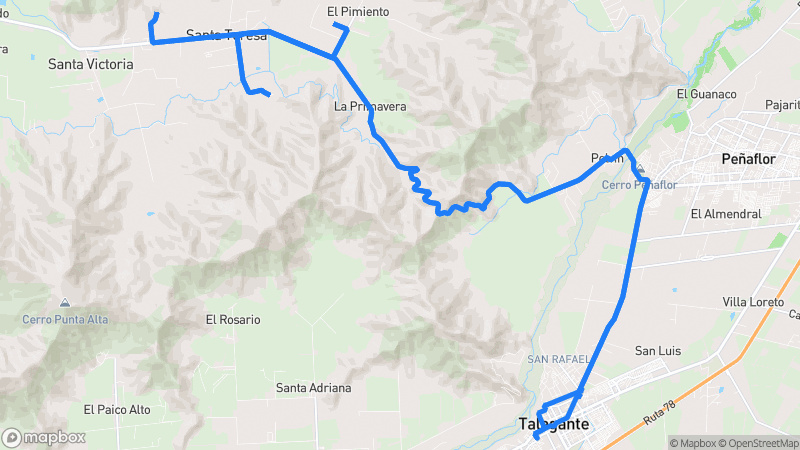 Photo of route Laguna Verde Scenic Loop in Talagante, Santiago Metropolitan, Chile