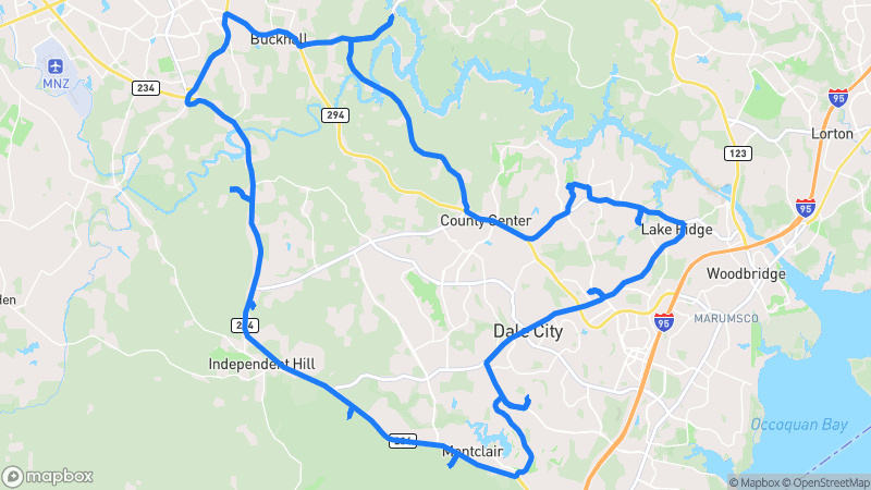 Photo of route Prince William Scenic Loop in Woodbridge, Virginia, United States