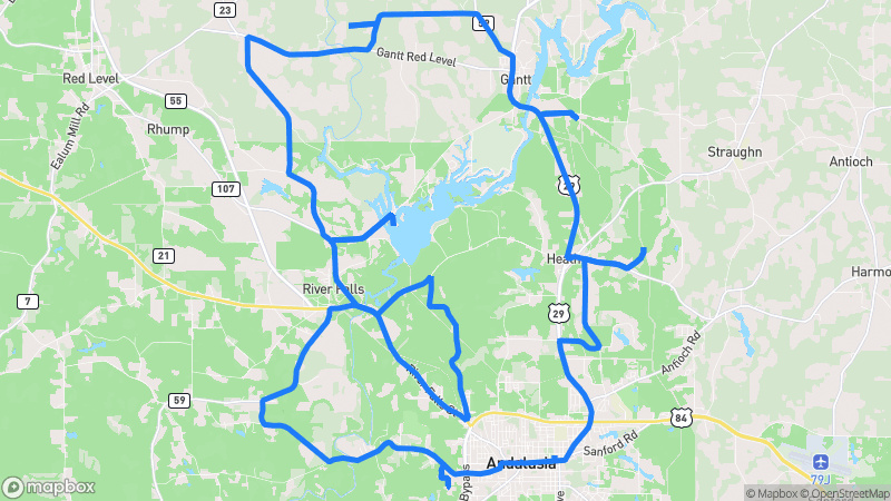 Photo of route Andalusia Forest Scenic Byway in Andalusia, Alabama, United States