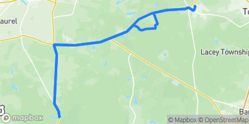 Photo of route Pine Barrens Scenic Loop in Whiting, New Jersey, United States