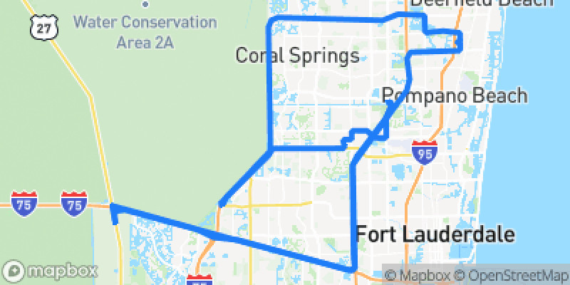 Photo of route Everglades Scenic Loop in Pompano Beach, Florida, United States