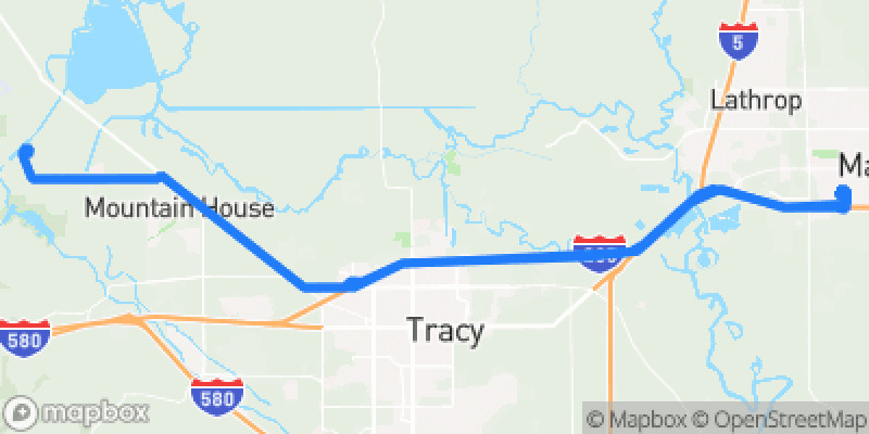 Photo of route Tracy Hills Vineyard Loop in Manteca, California, United States