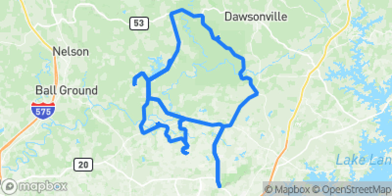 Photo of route North Georgia Mountain Loop in Cumming, Georgia, United States
