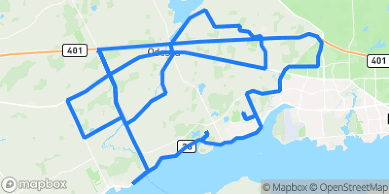 Photo of route Kingston Harbor Scenic Loop in Kingston, Ontario, Canada