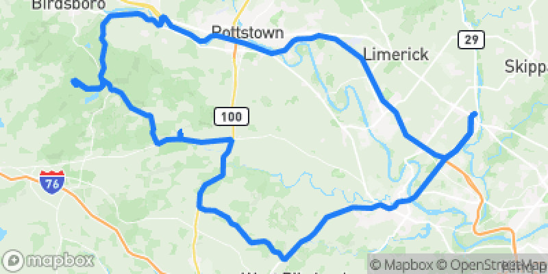 Photo of route Chester County Countryside Loop in Collegeville, Pennsylvania, United States