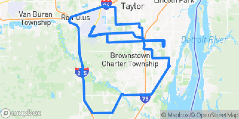 Photo of route Huron River Scenic Loop in Trenton, Michigan, United States