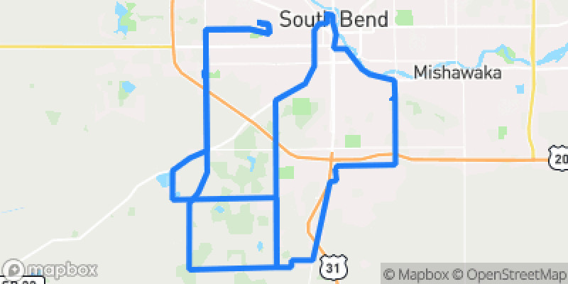 Photo of route South Bend Country Loop in South Bend, Indiana, United States