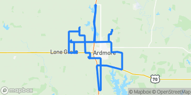 Photo of route Lake Murray Scenic Loop in Ardmore, Oklahoma, United States