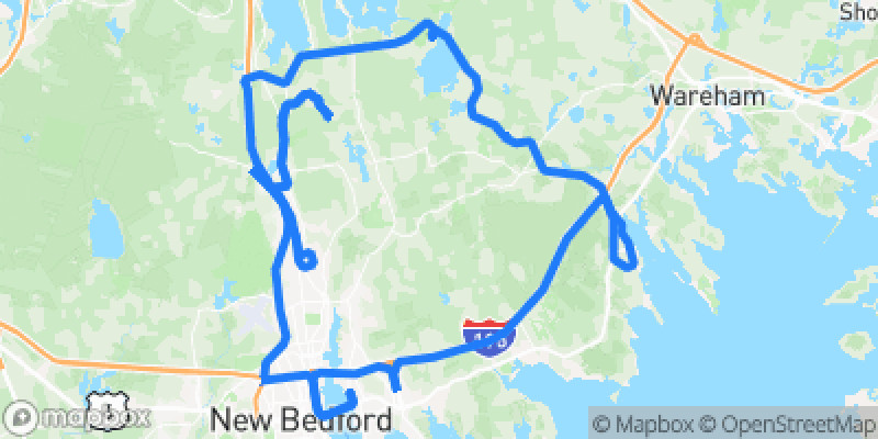 Photo of route Cape Cod Coastal Curves in Fairhaven, Massachusetts, United States