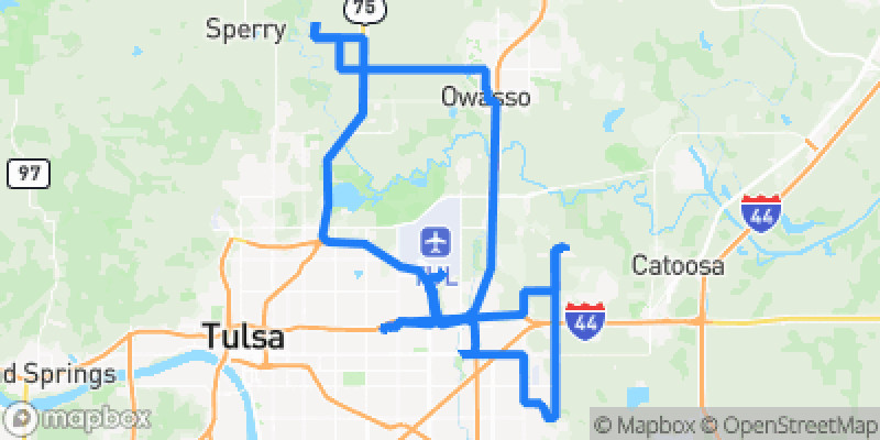 Photo of route Tulsa Countryside Loop in Tulsa, Oklahoma, United States