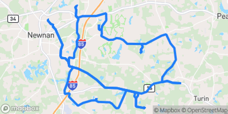 Photo of route Westside Country Loop in Sharpsburg, Georgia, United States