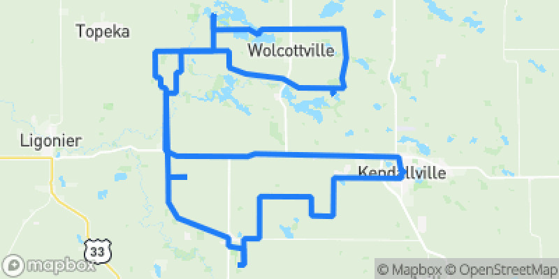 Photo of route Noble County Scenic Loop in Kendallville, Indiana, United States