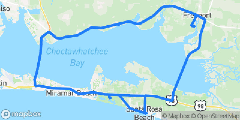 Photo of route Emerald Coast Scenic Loop in Santa Rosa Beach, Florida, United States