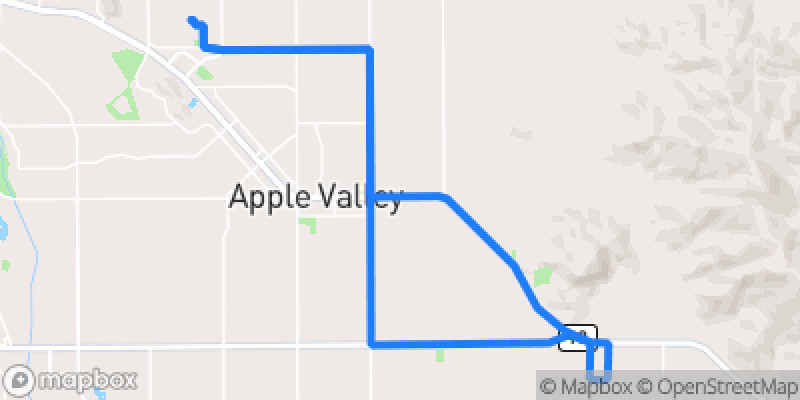 Photo of route Lucerne Valley Scenic Loop in Apple Valley, California, United States