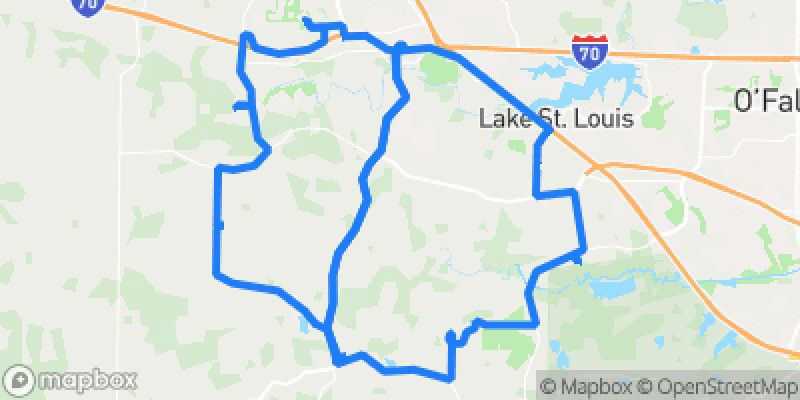 Photo of route St. Charles County Scenic Loop in Wentzville, Missouri, United States