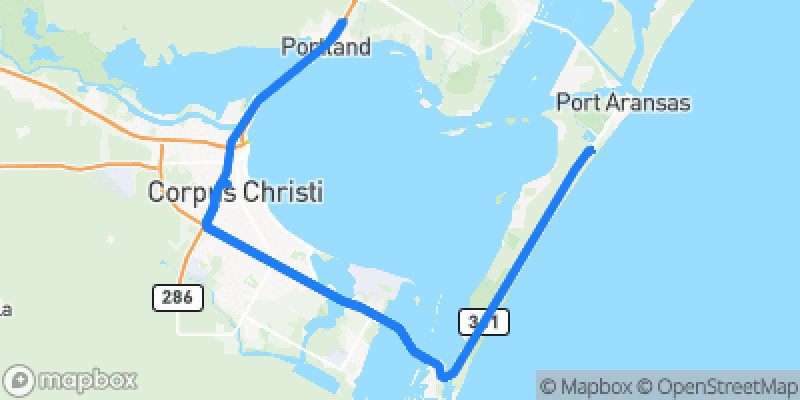Photo of route Corpus Christi Coastal Curves in Corpus Christi, Texas, United States