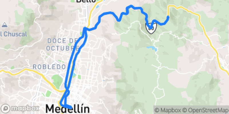 Photo of route Medellín Mountain Panorama Loop in Medellín, Antioquia, Colombia