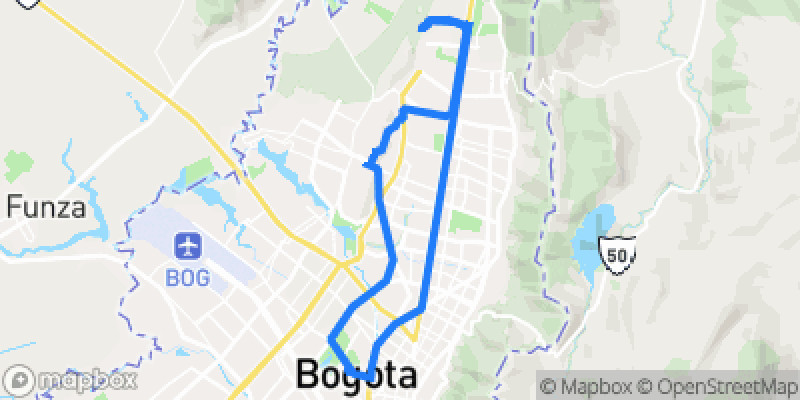 Photo of route Bogotá Scenic Mountain Loop in Bogota, RAP (Especial) Central, Colombia