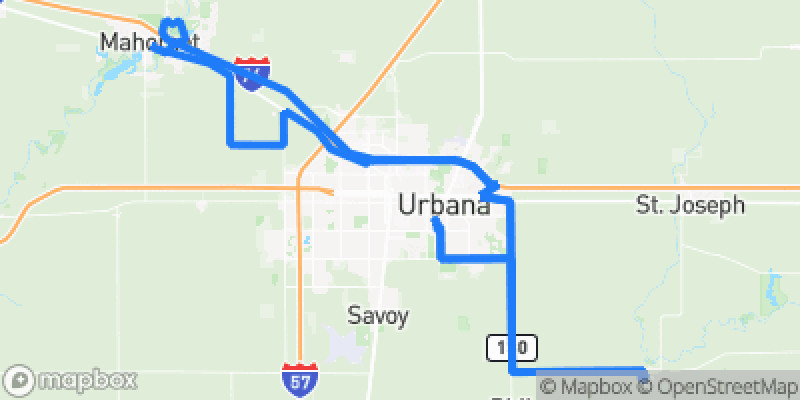 Photo of route Champaign County Countryside Loop in Urbana, Illinois, United States