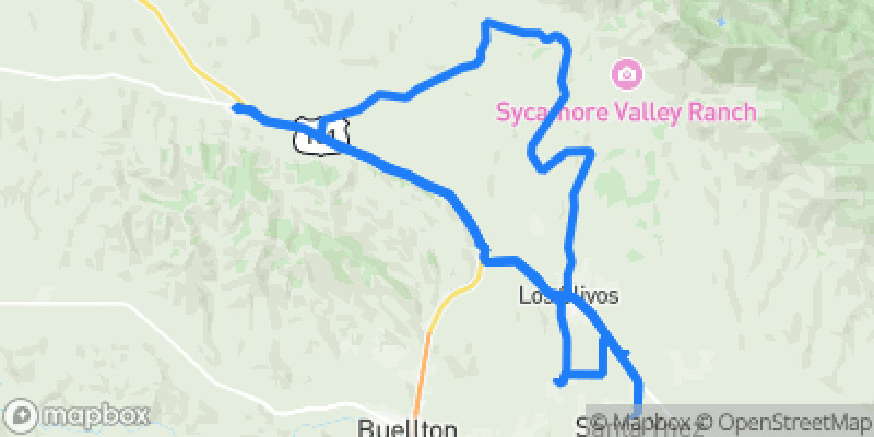 Photo of route Santa Ynez Valley Vista Loop in Santa Ynez, California, United States