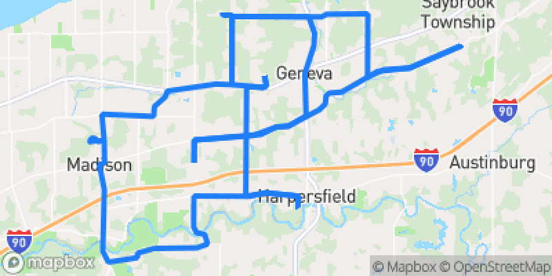 Photo of route Lake County Countryside Loop in Madison, Ohio, United States