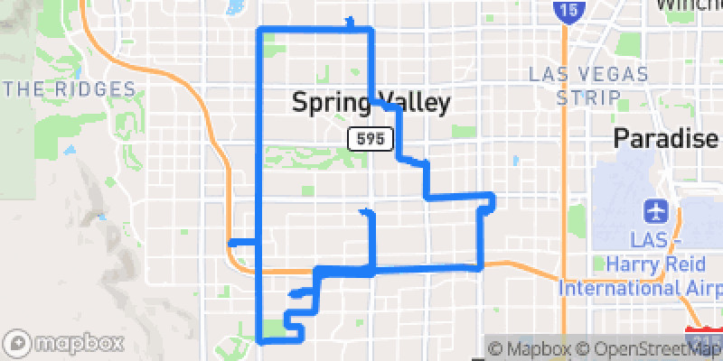 Photo of route Red Rock Canyon Scenic Loop in Las Vegas, Nevada, United States
