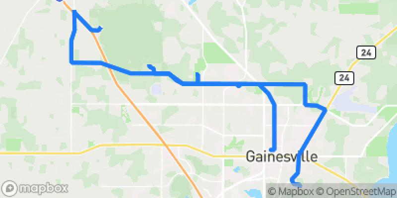 Photo of route Gainesville Countryside Loop in Gainesville, Florida, United States