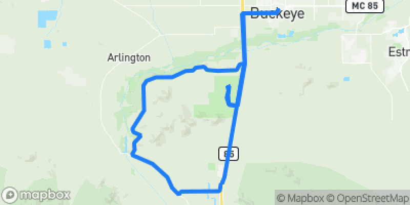 Photo of route Sonoran Desert Loop in Buckeye, Arizona, United States