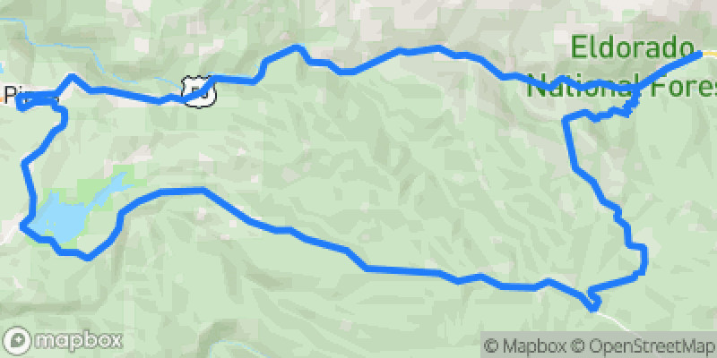 Photo of route Sierra Foothills Scenic Loop in Kyburz, California, United States