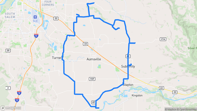 Photo of route Silver Falls Scenic Loop in Stayton, Oregon, United States