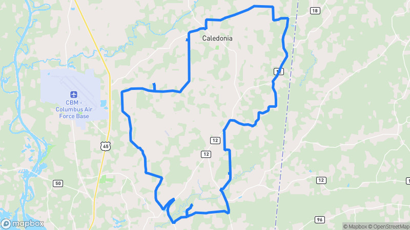 Photo of route West Point Wilderness Loop in Caledonia, Mississippi, United States