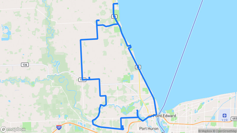 Photo of route Lake Huron Coastal Loop in Port Huron, Michigan, United States