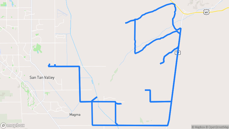 Photo of route Apache Junction Scenic Loop in San Tan Valley, Arizona, United States