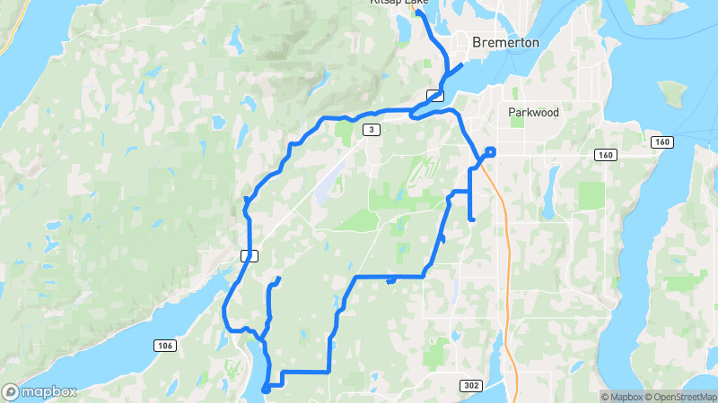 Photo of route Olympic Peninsula Scenic Loop in Port Orchard, Washington, United States